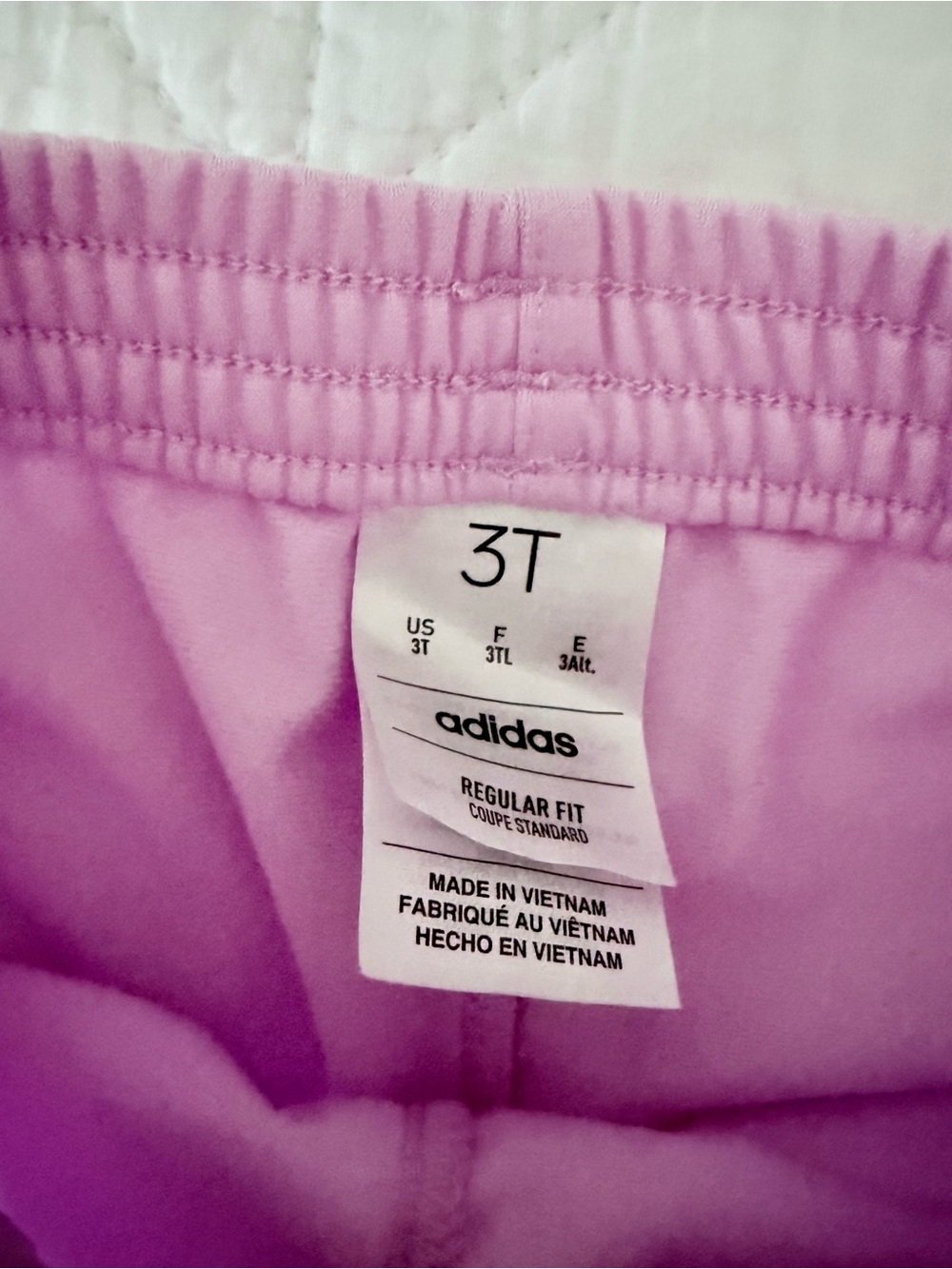 NEW 3T Adidas Pink Kids Track Jacket & Pants Matching Set NWOT - Picture 5 of 6